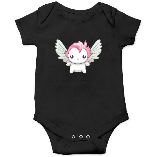 Sweet Axolotl with Angel Wings: Heavenly Design Onesies