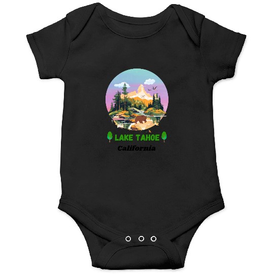 Lake Tahoe California Onesies
