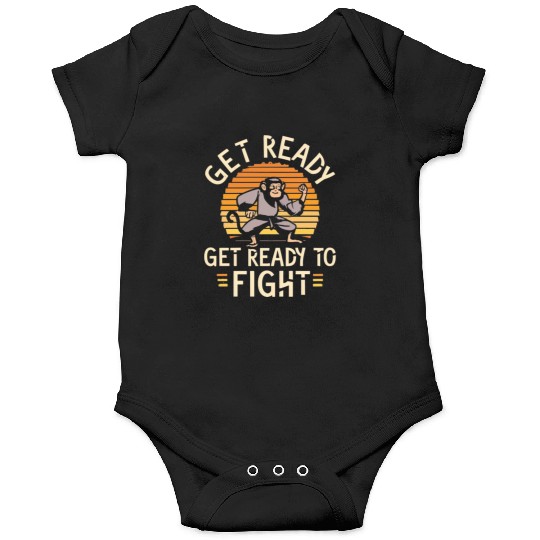 Kung Fu monkey Onesies