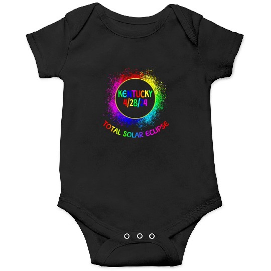 Total Solar Eclipse Kentucky 4/28/24 Kids Eclipse Onesies