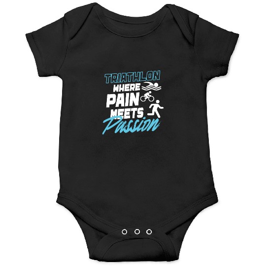 Triathlon Swim Bike Run Triathlete Sport Gift Onesies