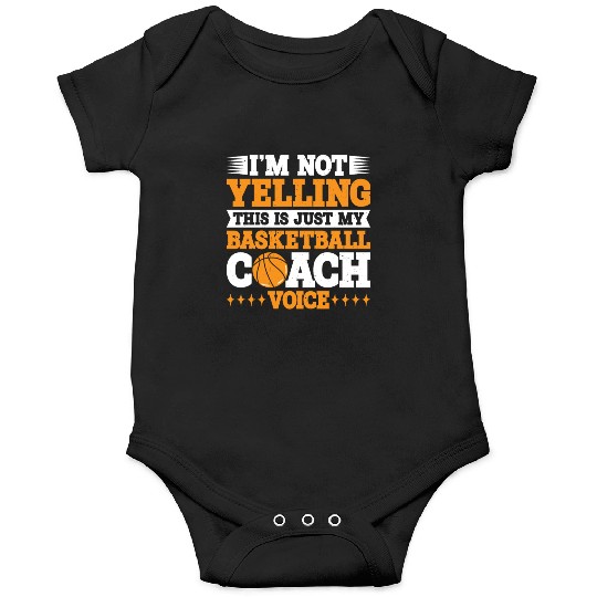 This Is Just My Basketball Coach Voice 3 Onesies