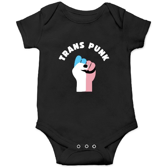 Trans Punk Transgender Pride Onesies