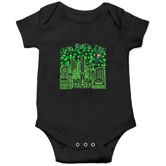 Saint Patrick's Day Milan Italy Onesies