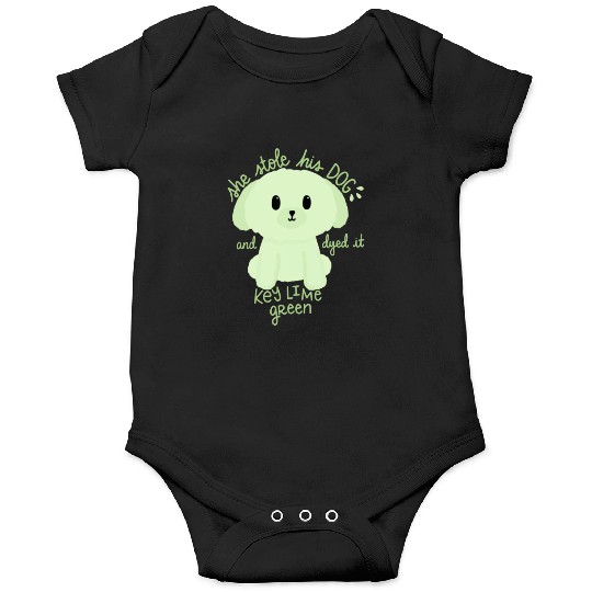 Key Lime Green Dog Onesies