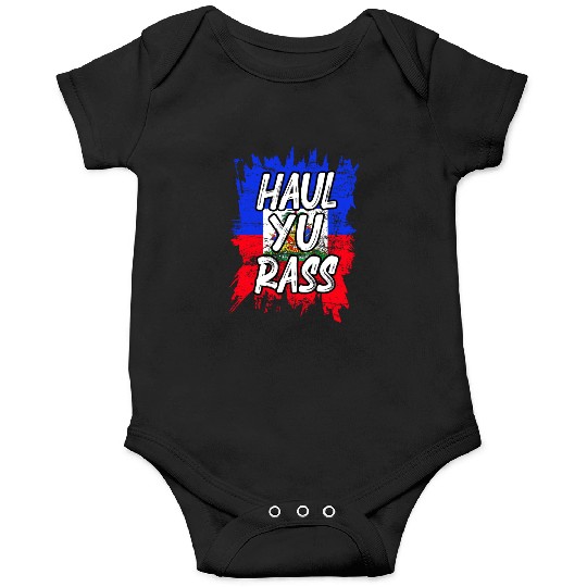 Creole Magic Afro Pride Kriol Haiti Flag Haitian Onesies