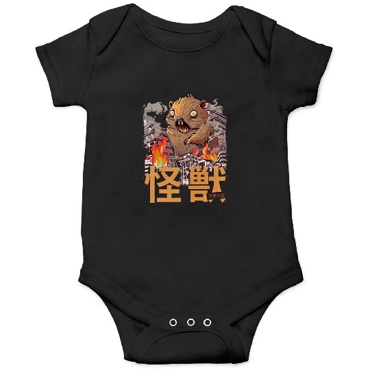 Kaiju Quokka Japanese Anime Monster Onesies