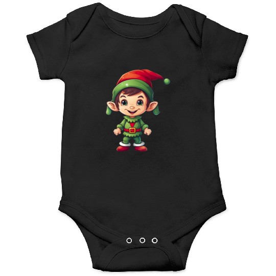 Cool Jolly Stylish Christmas Elf Onesies