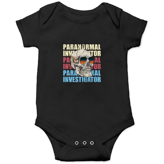 Ghost Hunting Paranormal Investigator Onesies