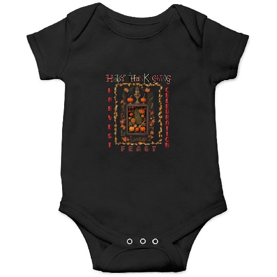 "Harvest Feast Delight" Onesies