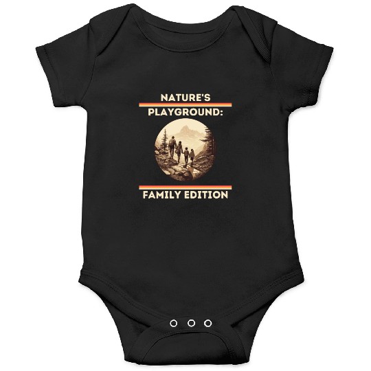 Nature's Playground: Family Edition Family Hiking Onesies