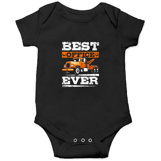 Best office ever Tow truck Onesies