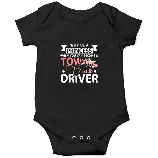 Girl prinzess tow truck driver Onesies