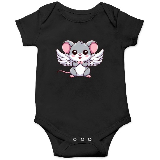 Mouse Angel Wings Onesies