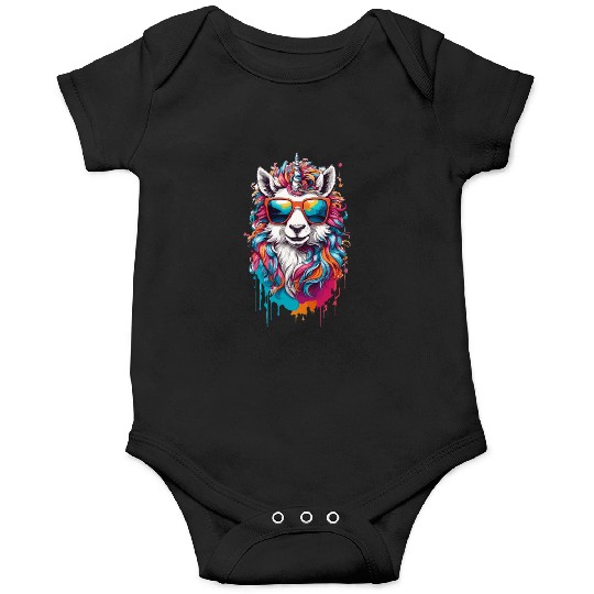 Sparkling Horse Rainbow Unicorn Pony Onesies