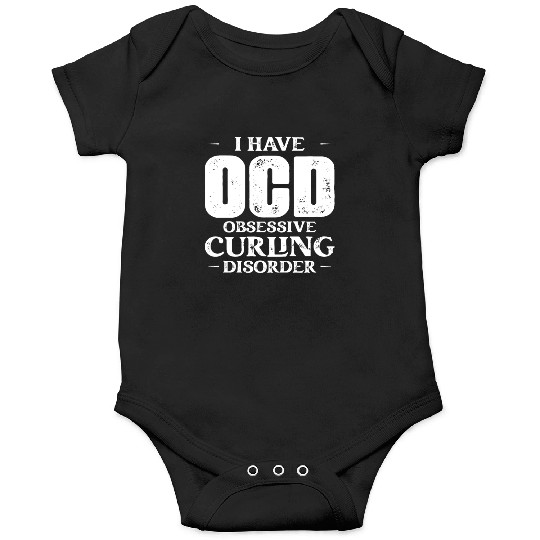 I Have OCD Obsessive Curling Disorder Curler Ice S Onesies