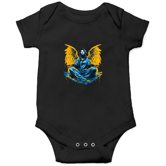 Woman with Angel Wings Angel Esoteric Wings Onesies