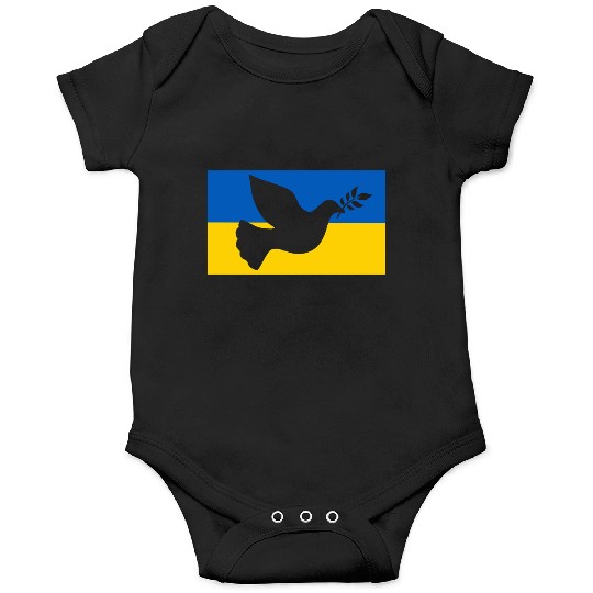 Ukraine Peace Bird Onesies