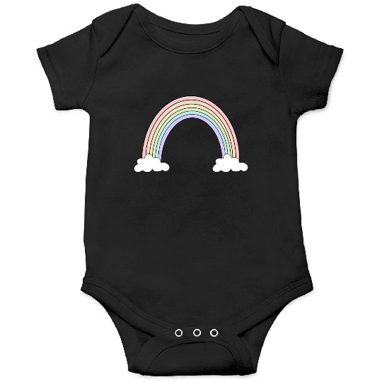 Pastel Rainbow Love Onesies