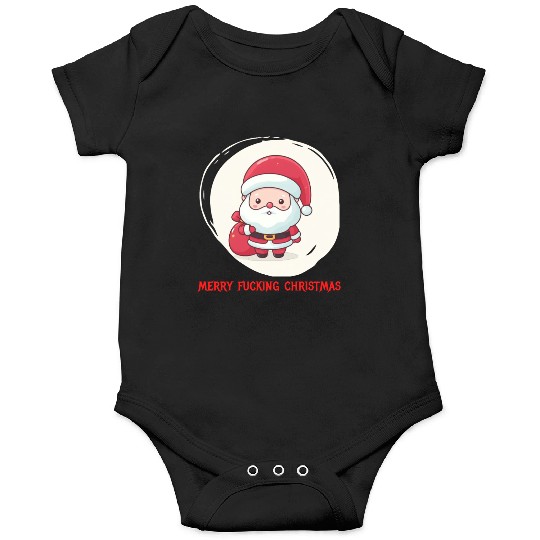 Cute Bad Santa Onesies