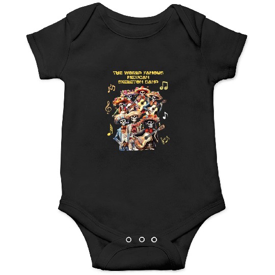 Day of the Dead Skeleton Band Onesies