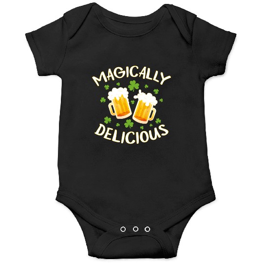 Magically Delicious Beer Drinking Irish Team St Onesies