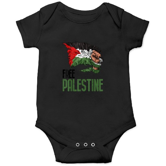 FREE PALESTINE FLAG GAZA Onesies