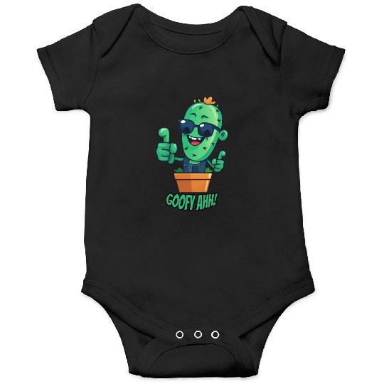 Fun Cactus Character Goofy Ahh Onesies