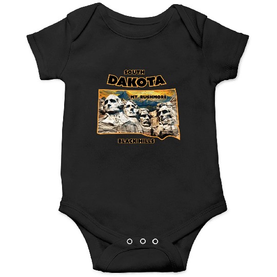 South Dakota - Mount Rushmore Onesies