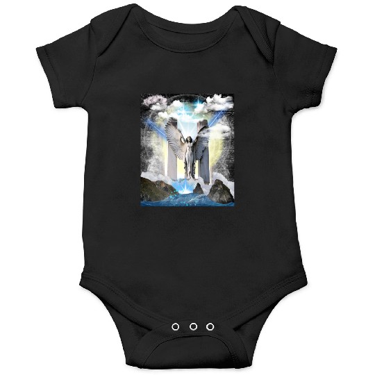 Celestial Gateway - Angelic Serenity Onesies