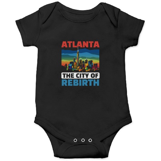 Atlanta City Georgia USA America United States Onesies