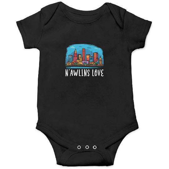 New Orleans Louisiana USA America United States Onesies
