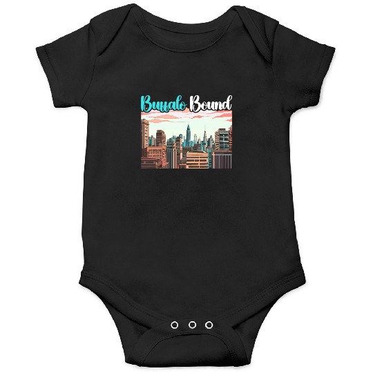 Buffalo City New York USA America United States Onesies