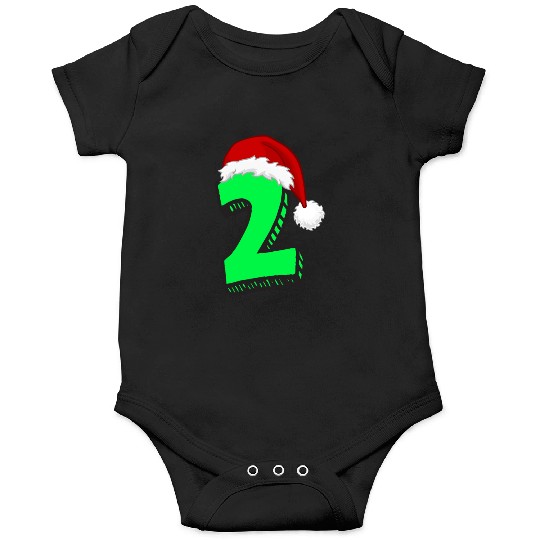 2nd Happy Birthday Party - Number Two Onesies