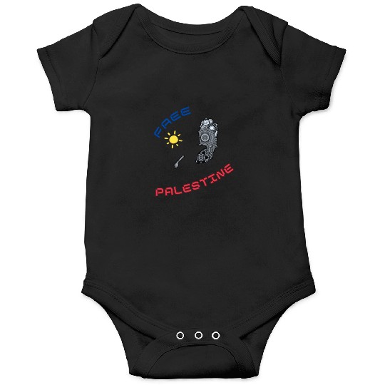 FREE PALESTINE, FREE GAZA PALESTINE. Onesies