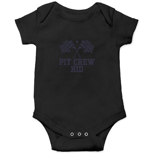Pit Crew Kid Racing Enthusiast Racer Birthday Gift Onesies