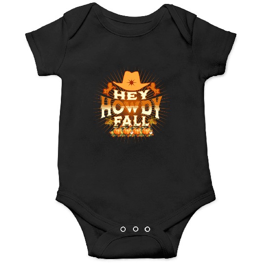 Howdy Fall, Thanksgiving and Horses Onesies