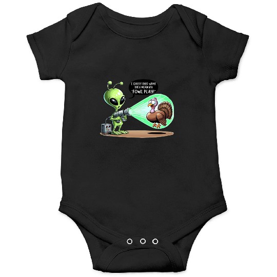 Alien Encounter: The Turkey Twist Onesies