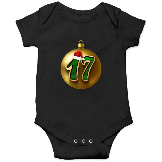 17 Years Young - Seventeen Christmas Balls Onesies