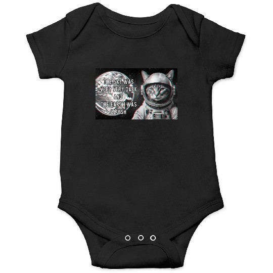 a Cat Astronaut Gazing at Earth, Onesies