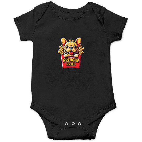 Frenchie Fries - Cute French Bulldog Fries Onesies