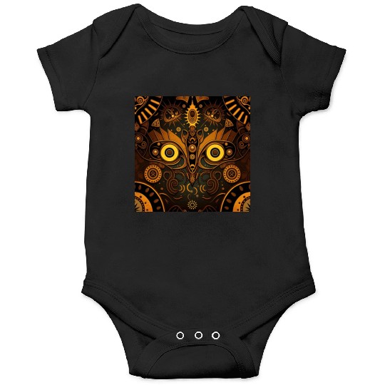 New Age 1920s Abstract Steampunk Design Onesies