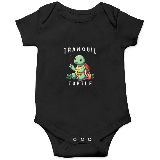 Chilled Turtle Relaxed Turtles Onesies