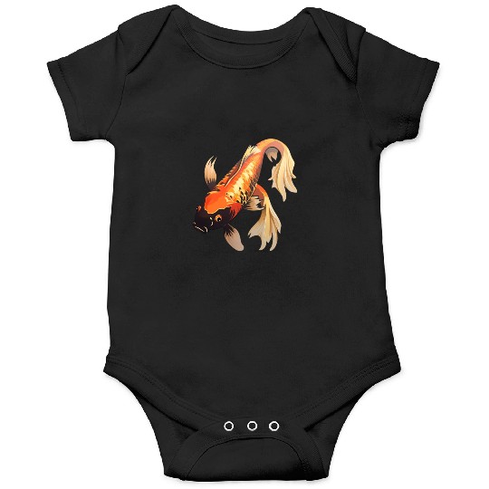 Koi Fish Japanese Carp Pond Onesies