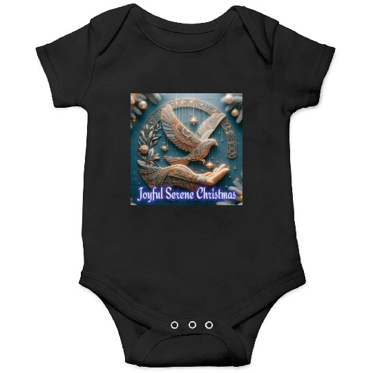 Joyful Serene Christmas. Onesies