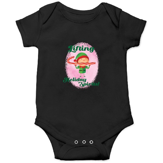 Muscle Elf -Christmas Spirit Workout Onesies