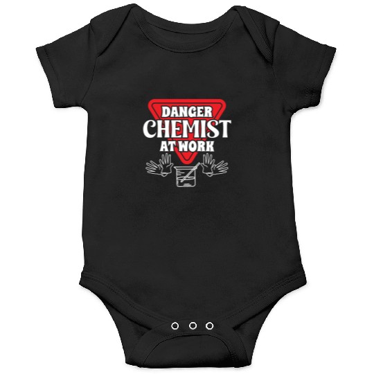 Chemistry danger chemist at work science chemical Onesies