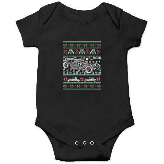 Hot Rod Ugly Muscle Car Onesies