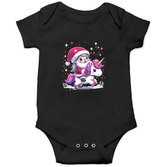 Santa Claus and Unicorn Onesies