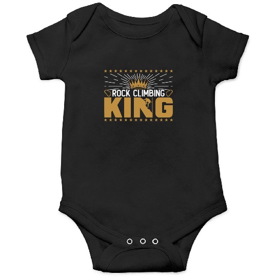 Rock Climbing King Onesies